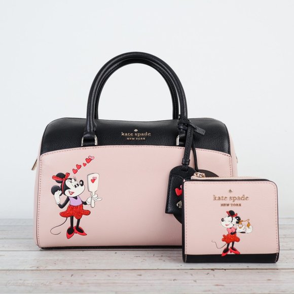 kate spade Handbags - NWT Disney x Kate Spade Minnie Duffle Bag & Wallet